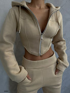 Beige Tracksuit